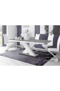 Stół Xenon 140 Dąb Artisan / Czarny Super Decor